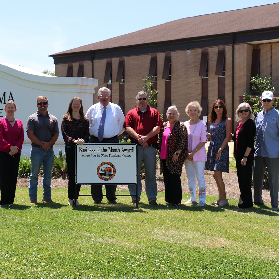 Coastal Alabama Community College Presented Business Of The Month Award ...