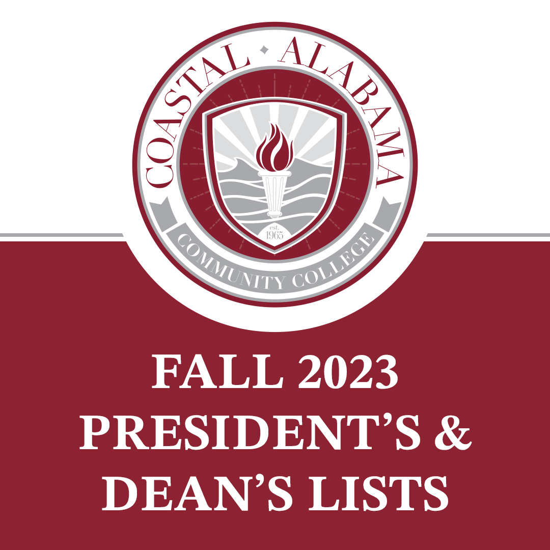 Fall 2023 President's And Dean's Lists Coastal Alabama Community College